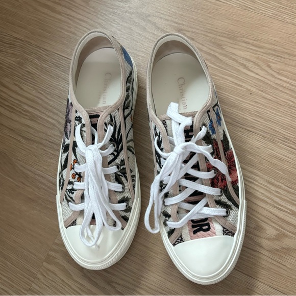 Walk ‘n’ Dior tweed tweed trainers - Picture 5 of 10